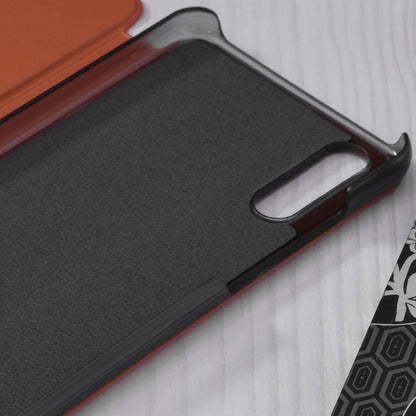 Husa de protectie Techsuit eFold Series compatibila cu Huawei P20, acoperire spate, oranj