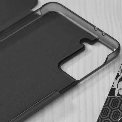 Husa de protectie Techsuit eFold Series compatibila cu Samsung Galaxy S21 Plus, acoperire spate, negru