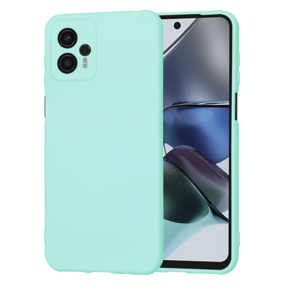 Husa de protectie Techsuit SoftFlex compatibila cu Motorola Moto G23, acoperire spate, albastru deschis