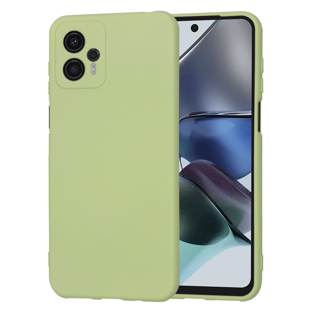 Husa de protectie Techsuit SoftFlex compatibila cu Motorola Moto G23, acoperire spate, verde kaki