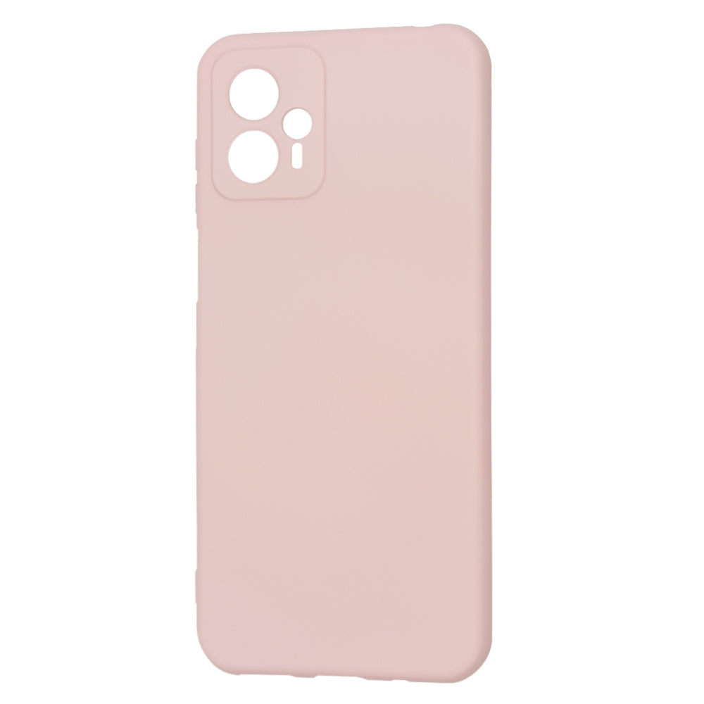 Husa de protectie Techsuit SoftFlex compatibila cu Motorola Moto G13, acoperire spate, roz pudra