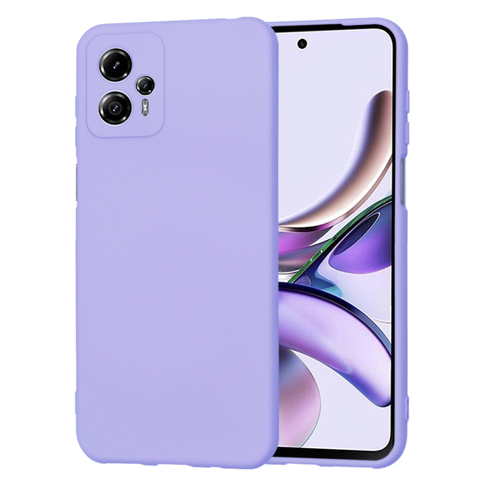 Husa de protectie Techsuit SoftFlex compatibila cu Motorola Moto G13, acoperire spate, violet