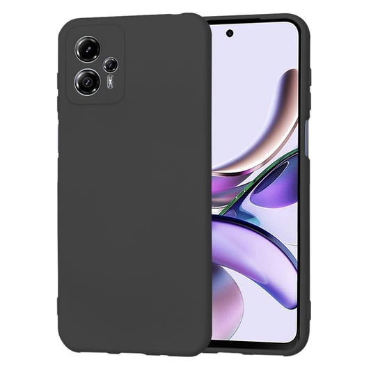 Husa de protectie Techsuit SoftFlex compatibila cu Motorola Moto G13, acoperire spate, negru