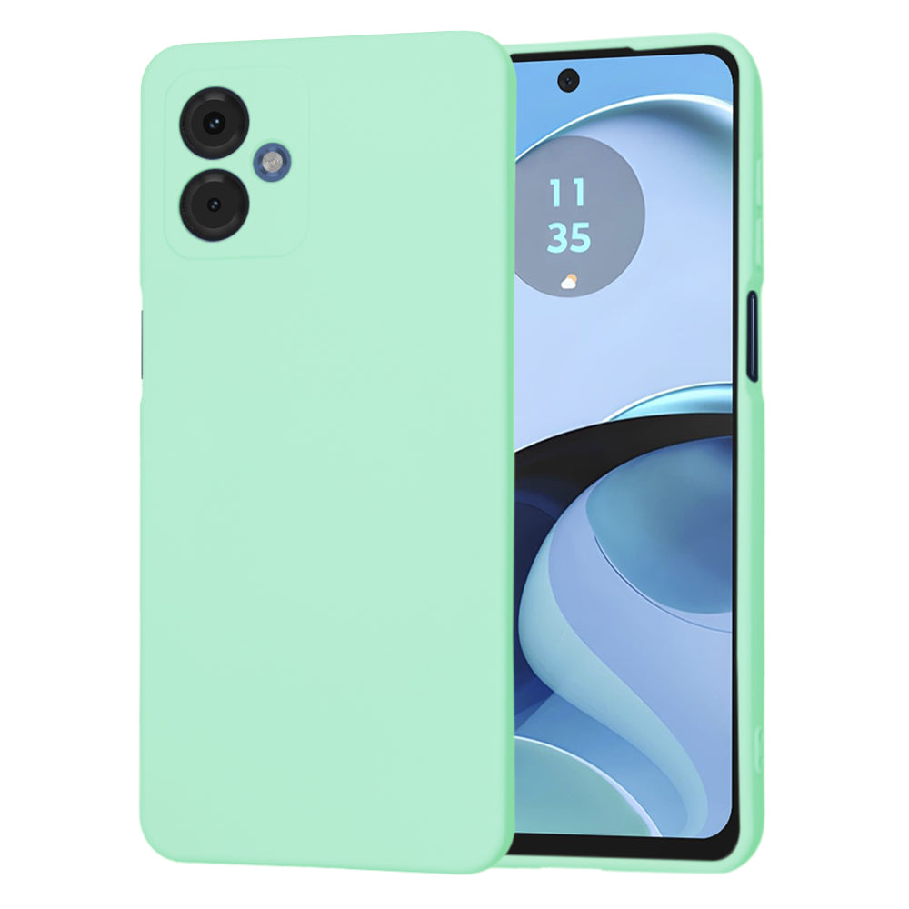Husa de protectie Techsuit SoftFlex compatibila cu Motorola Moto G14, acoperire spate, verde menta