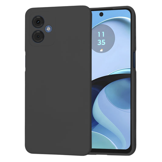 Husa de protectie Techsuit SoftFlex compatibila cu Motorola Moto G14, acoperire spate, negru