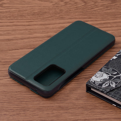 Husa de protectie Techsuit eFold Series compatibila cu Samsung Galaxy A52 5G, acoperire spate, verde inchis