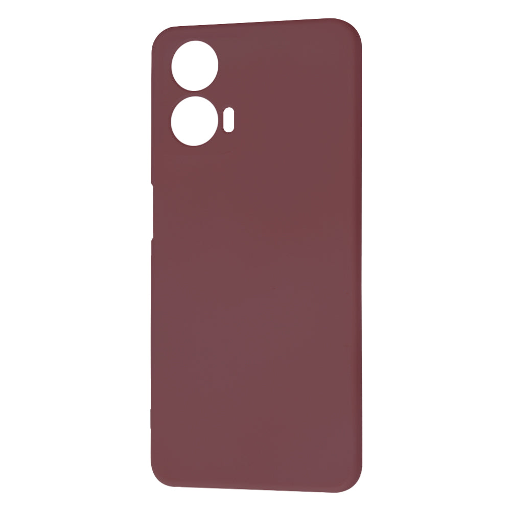 Husa de protectie Techsuit SoftFlex compatibila cu Motorola Moto G24, acoperire spate, visiniu