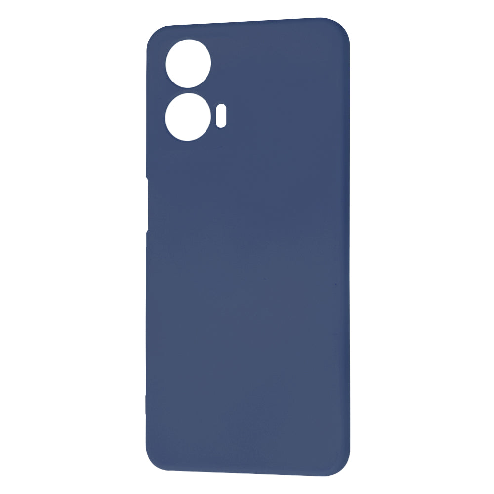 Husa de protectie Techsuit SoftFlex compatibila cu Motorola Moto G24, acoperire spate, albastru inchis