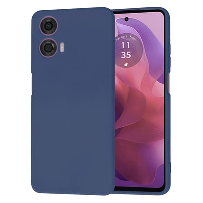 Husa de protectie Techsuit SoftFlex compatibila cu Motorola Moto G24, acoperire spate, albastru inchis