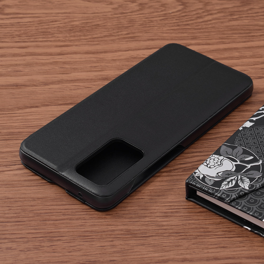 Husa de protectie Techsuit eFold Series compatibila cu Samsung Galaxy A52 5G, acoperire spate, negru