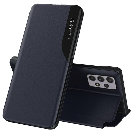 Husa de protectie Techsuit eFold Series compatibila cu Samsung Galaxy A52 4G, acoperire spate, albastru