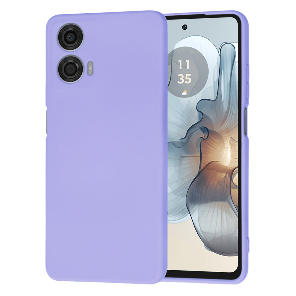 Husa de protectie Techsuit SoftFlex compatibila cu Motorola Moto G24 Power, acoperire spate, violet