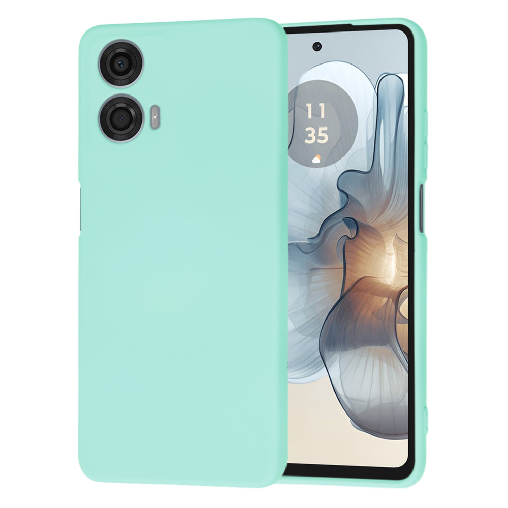Husa de protectie Techsuit SoftFlex compatibila cu Motorola Moto G24 Power, acoperire spate, albastru deschis