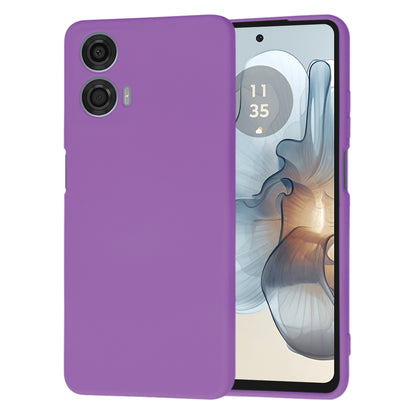 Husa de protectie Techsuit SoftFlex compatibila cu Motorola Moto G24 Power, acoperire spate, mov