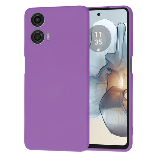 Husa de protectie Techsuit SoftFlex compatibila cu Motorola Moto G24 Power, acoperire spate, mov