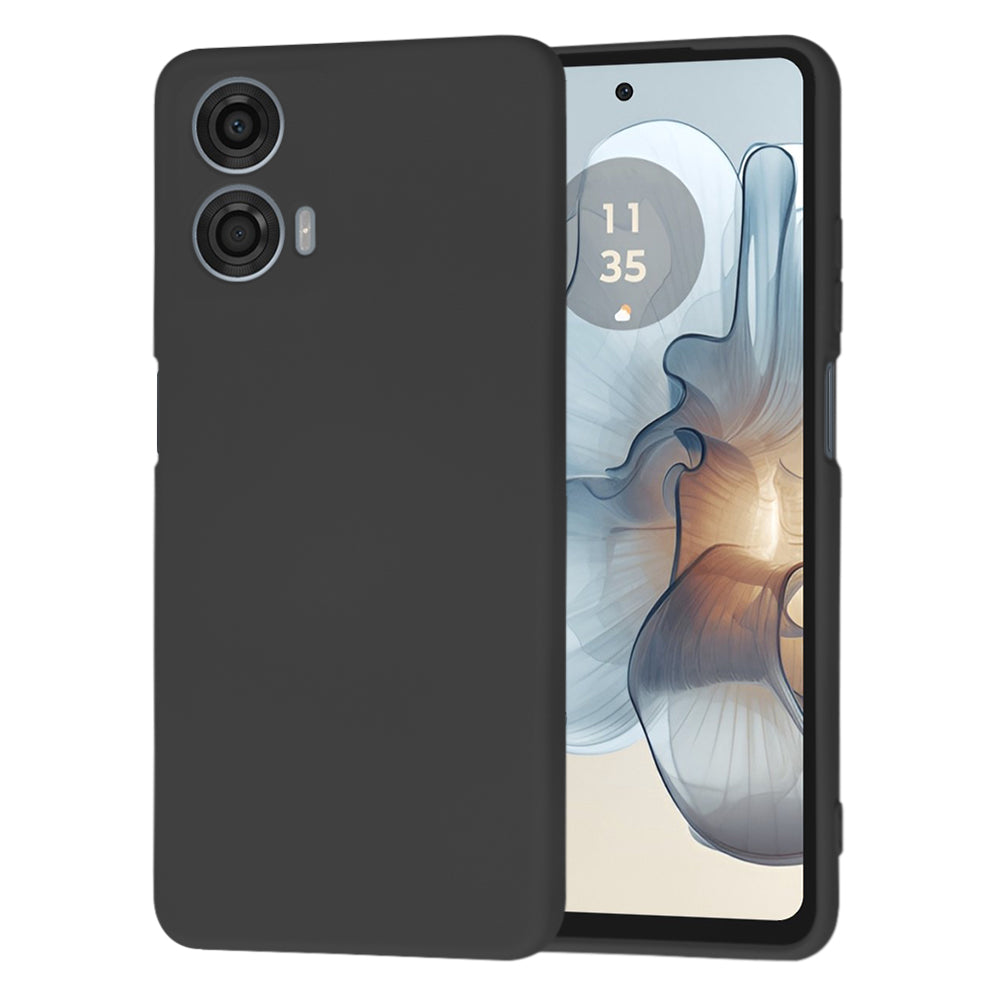 Husa de protectie Techsuit SoftFlex compatibila cu Motorola Moto G24 Power, acoperire spate, negru