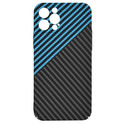 Husa de protectie Techsuit Carbonite FiberShell compatibila cu Apple iPhone 12 Pro , acoperire spate, albastru si negru