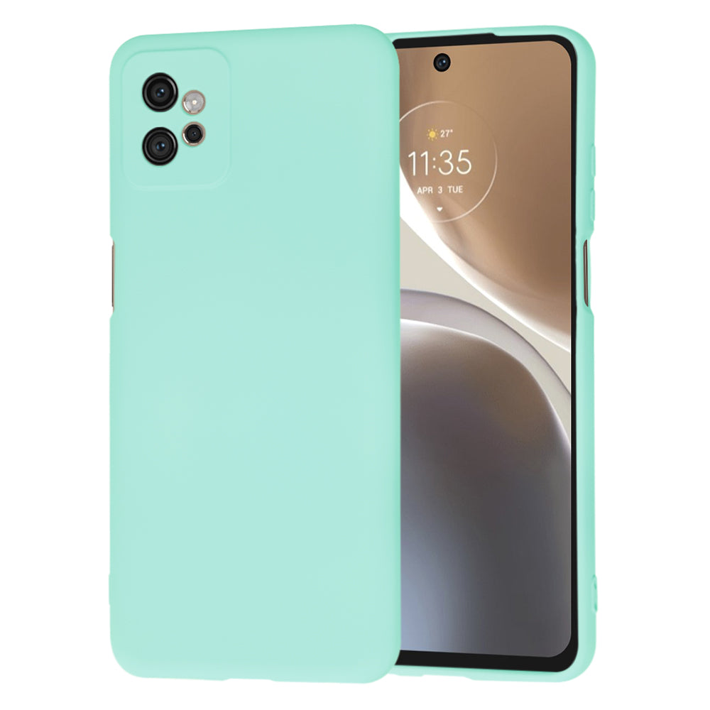 Husa de protectie Techsuit SoftFlex compatibila cu Motorola Moto G32, acoperire spate, albastru deschis