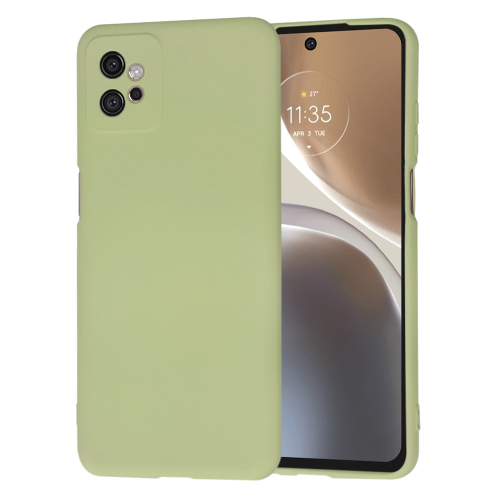 Husa de protectie Techsuit SoftFlex compatibila cu Motorola Moto G32, acoperire spate, verde kaki