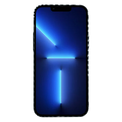 Husa de protectie Techsuit Carbonite FiberShell compatibila cu Apple iPhone 13 Pro Max , acoperire spate, argintiu si negru
