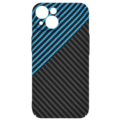 Husa de protectie Techsuit Carbonite FiberShell compatibila cu Apple iPhone 14 , acoperire spate, albastru si negru