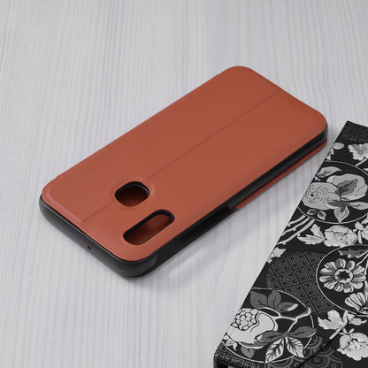 Husa de protectie Techsuit eFold Series compatibila cu Samsung Galaxy A20e, acoperire spate, oranj