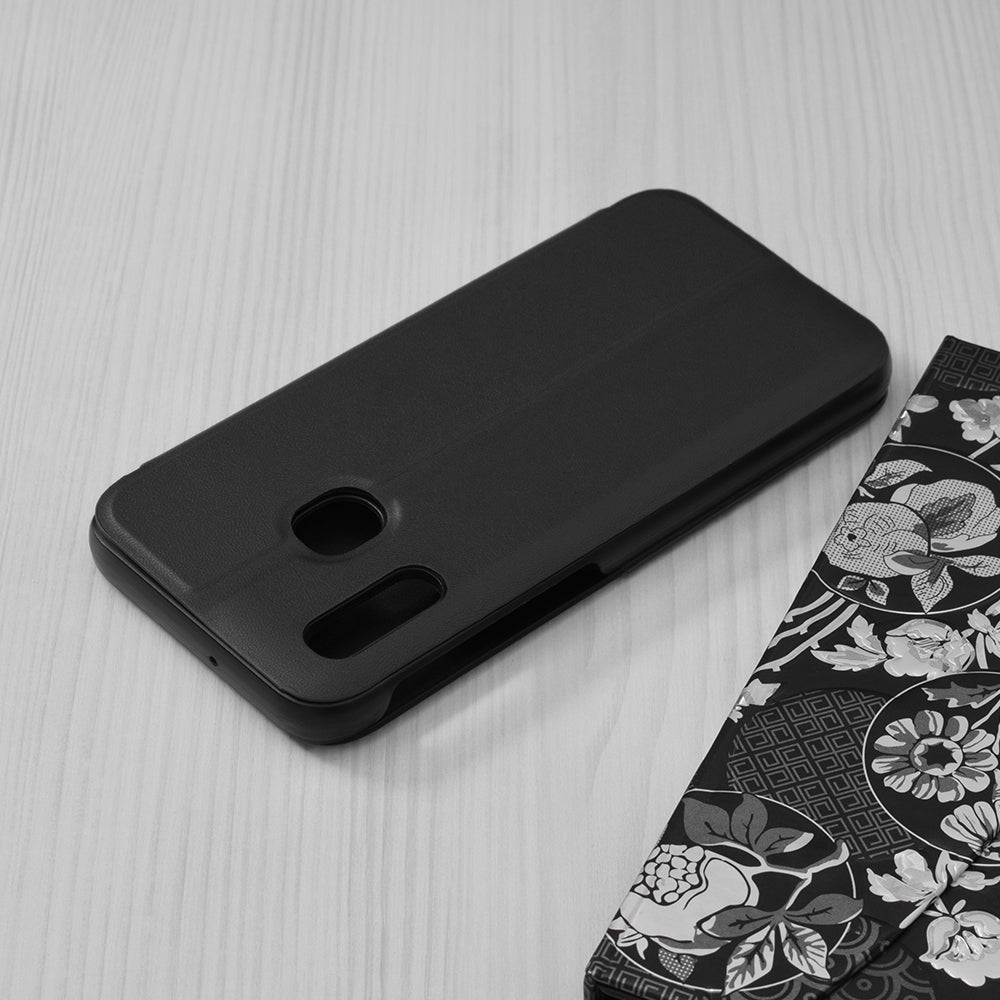 Husa de protectie Techsuit eFold Series compatibila cu Samsung Galaxy A20e, acoperire spate, negru