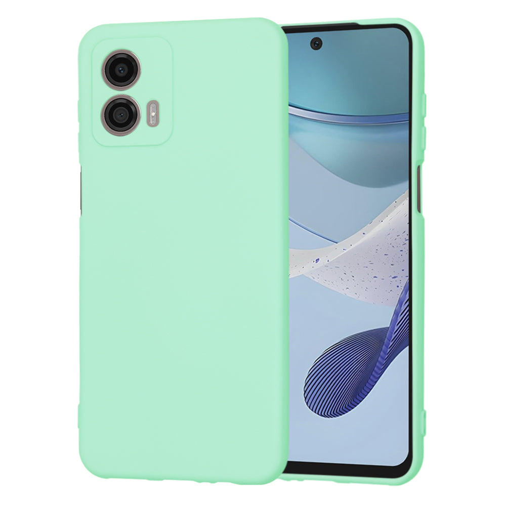 Husa de protectie Techsuit SoftFlex compatibila cu Motorola Moto G53, acoperire spate, verde menta
