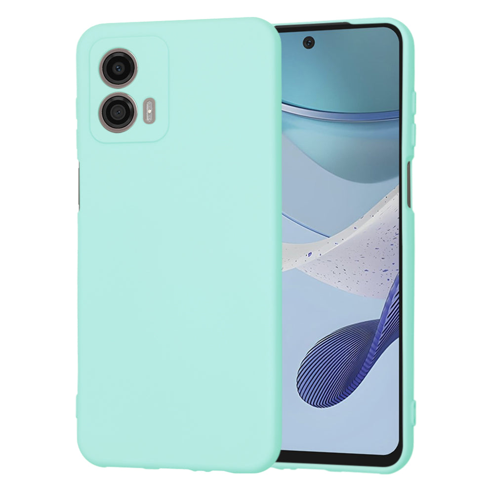Husa de protectie Techsuit SoftFlex compatibila cu Motorola Moto G53, acoperire spate, albastru deschis
