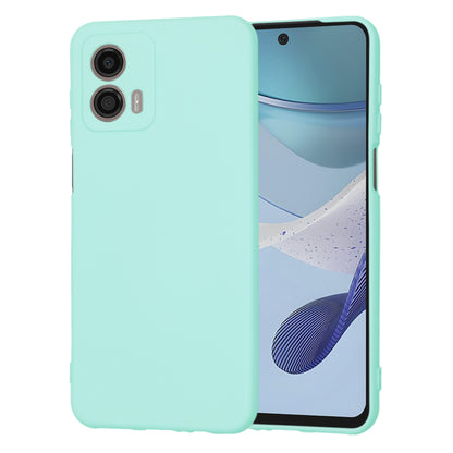 Husa de protectie Techsuit SoftFlex compatibila cu Motorola Moto G53, acoperire spate, albastru deschis