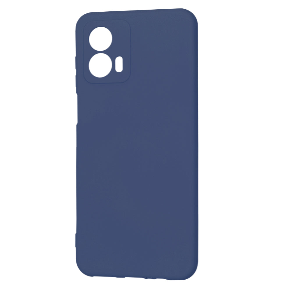 Husa de protectie Techsuit SoftFlex compatibila cu Motorola Moto G53, acoperire spate, albastru inchis