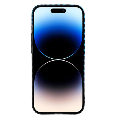 Husa de protectie Techsuit Carbonite FiberShell compatibila cu Apple iPhone 14 Pro , acoperire spate, albastru si negru