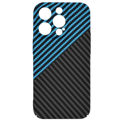Husa de protectie Techsuit Carbonite FiberShell compatibila cu Apple iPhone 14 Pro , acoperire spate, albastru si negru