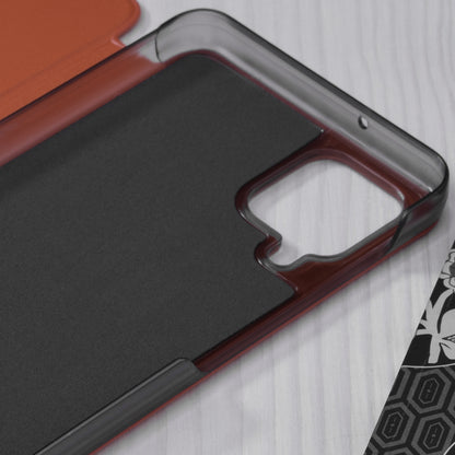 Husa de protectie Techsuit eFold Series compatibila cu Samsung Galaxy A10, acoperire spate, oranj