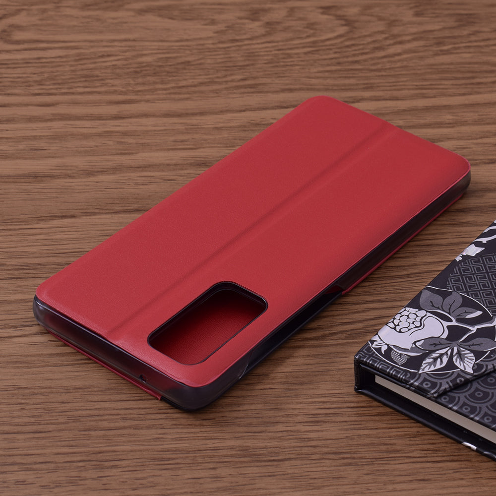 Husa de protectie Techsuit eFold Series compatibila cu Samsung Galaxy S20 FE 5G, acoperire spate, rosu