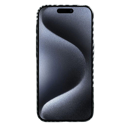 Husa de protectie Techsuit Carbonite FiberShell compatibila cu Apple iPhone 15 Pro , acoperire spate, argintiu si negru