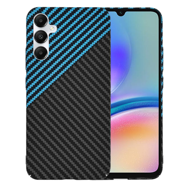 Husa de protectie Techsuit Carbonite FiberShell compatibila cu Samsung Galaxy A05s , acoperire spate, albastru si negru