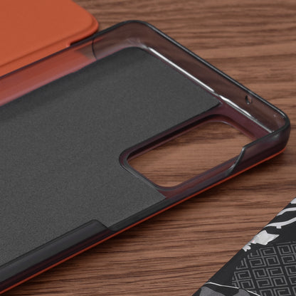 Husa de protectie Techsuit eFold Series compatibila cu Samsung Galaxy S20 FE 5G, acoperire spate, oranj