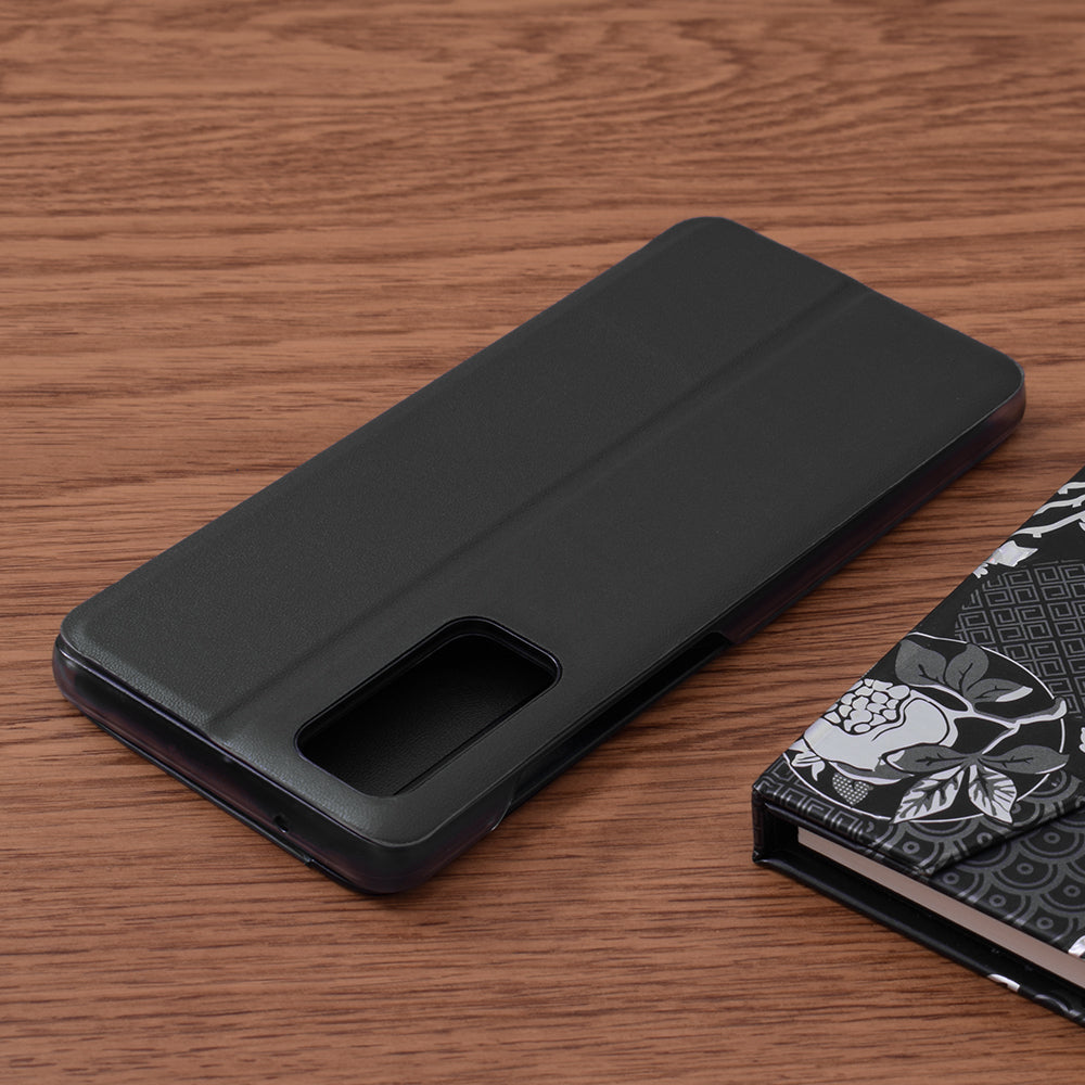 Husa de protectie Techsuit eFold Series compatibila cu Samsung Galaxy S20 FE 5G, acoperire spate, negru