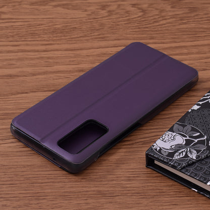 Husa de protectie Techsuit eFold Series compatibila cu Samsung Galaxy S20 FE 5G, acoperire spate, mov