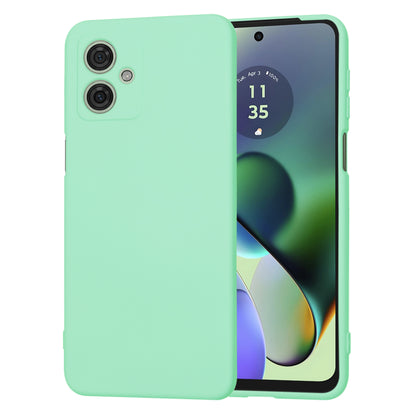 Husa de protectie Techsuit SoftFlex compatibila cu Motorola Moto G54 Power Edition, acoperire spate, verde menta