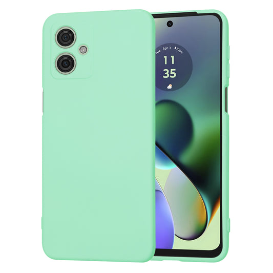 Husa de protectie Techsuit SoftFlex compatibila cu Motorola Moto G54 Power Edition, acoperire spate, verde menta