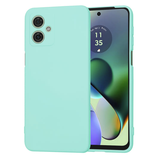 Husa de protectie Techsuit SoftFlex compatibila cu Motorola Moto G54 Power Edition, acoperire spate, albastru deschis