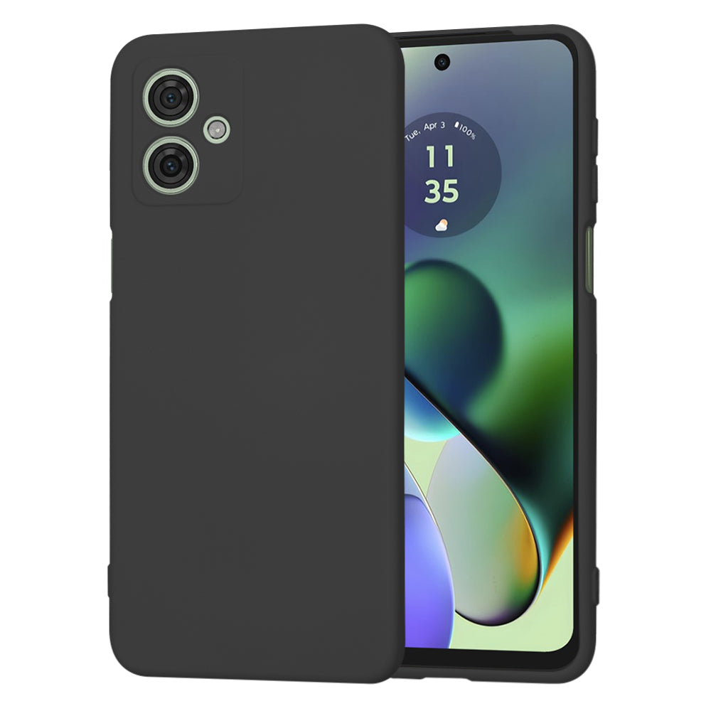 Husa de protectie Techsuit SoftFlex compatibila cu Motorola Moto G54 Power Edition, acoperire spate, negru