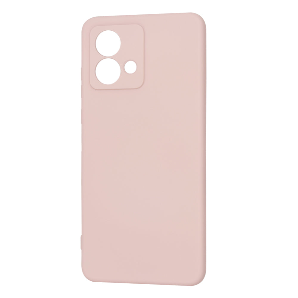 Husa de protectie Techsuit SoftFlex compatibila cu Motorola Moto G84, acoperire spate, roz pudra
