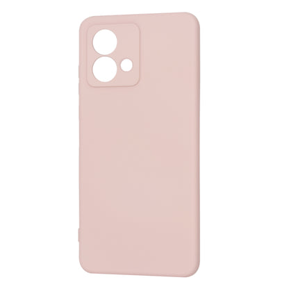 Husa de protectie Techsuit SoftFlex compatibila cu Motorola Moto G84, acoperire spate, roz pudra