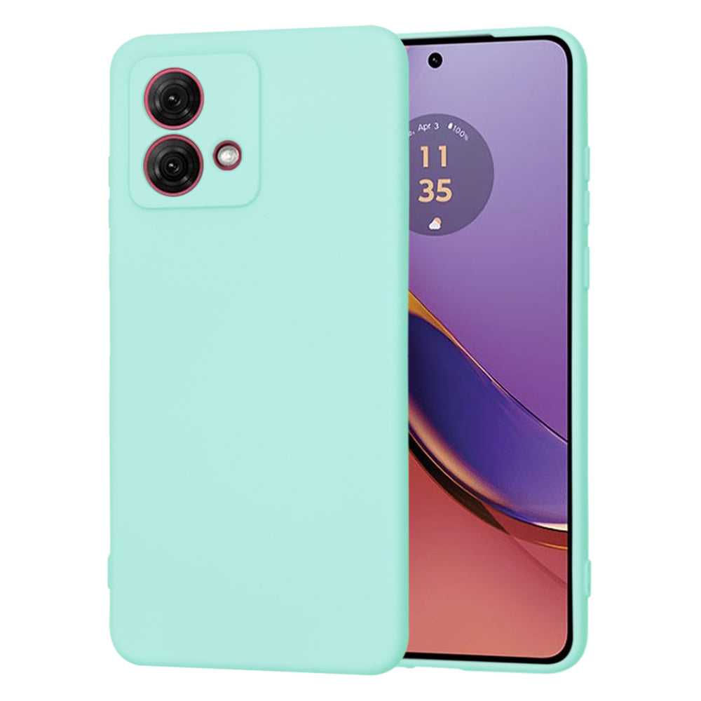 Husa de protectie Techsuit SoftFlex compatibila cu Motorola Moto G84, acoperire spate, albastru deschis