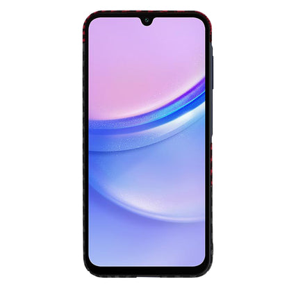 Husa de protectie Techsuit Carbonite FiberShell compatibila cu Samsung Galaxy A15 5G , acoperire spate, rosu si negru