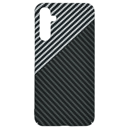 Husa de protectie Techsuit Carbonite FiberShell compatibila cu Samsung Galaxy A15 5G , acoperire spate, argintiu si negru