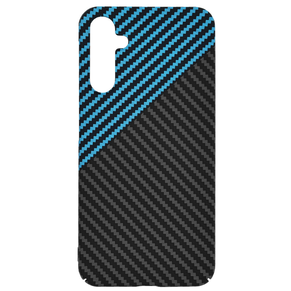 Husa de protectie Techsuit Carbonite FiberShell compatibila cu Samsung Galaxy A15 , acoperire spate, albastru si negru